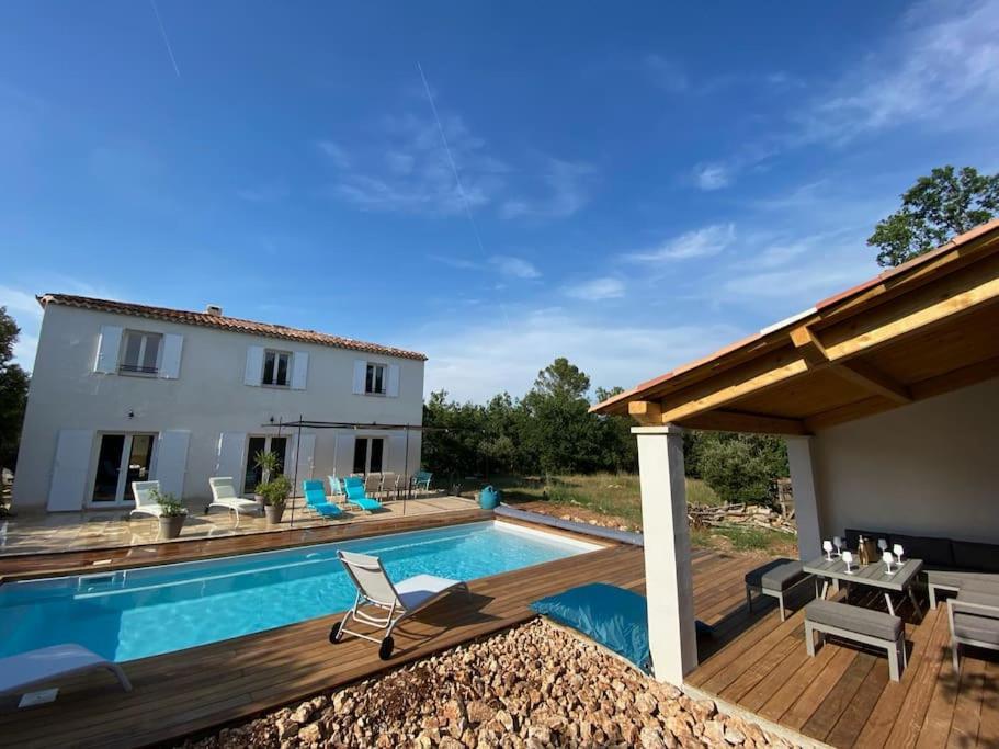 Villa Piscine - Gorges Du Verdon, Lac De Sainte-Croix Régusse Eksteriør billede