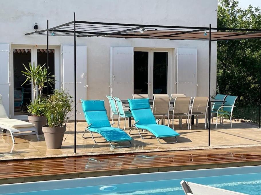 Villa Piscine - Gorges Du Verdon, Lac De Sainte-Croix Régusse Eksteriør billede