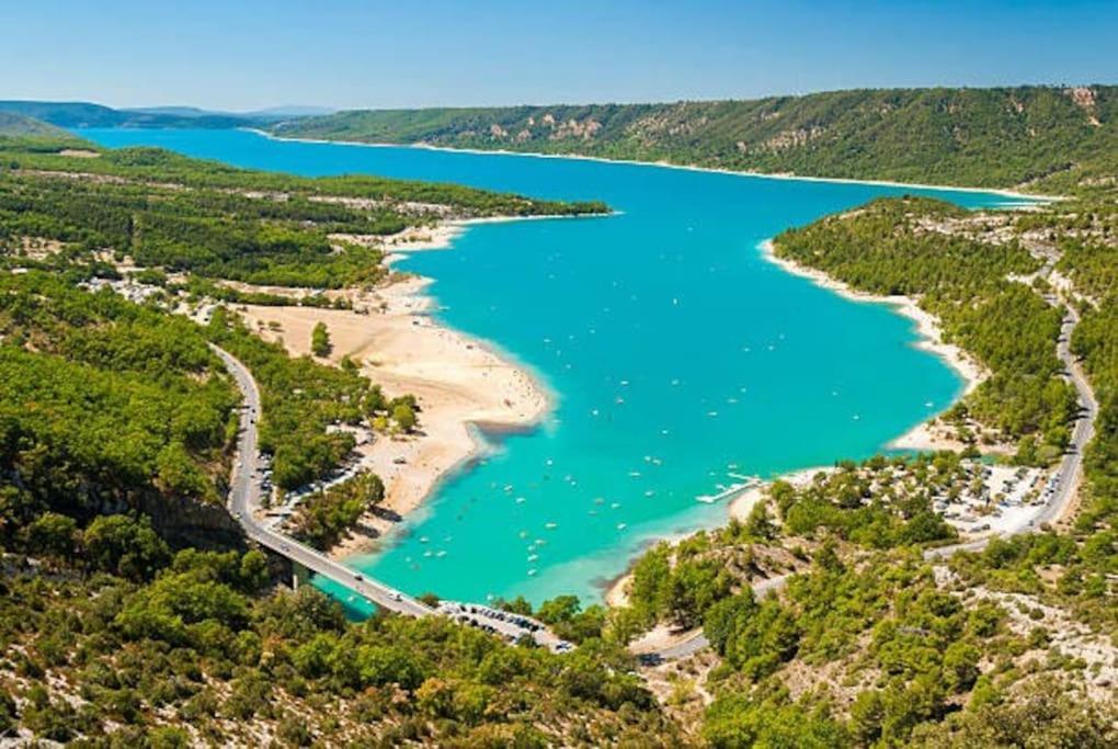 Villa Piscine - Gorges Du Verdon, Lac De Sainte-Croix Régusse Eksteriør billede
