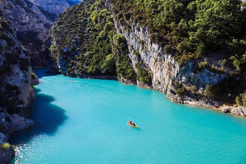 Villa Piscine - Gorges Du Verdon, Lac De Sainte-Croix Régusse Eksteriør billede
